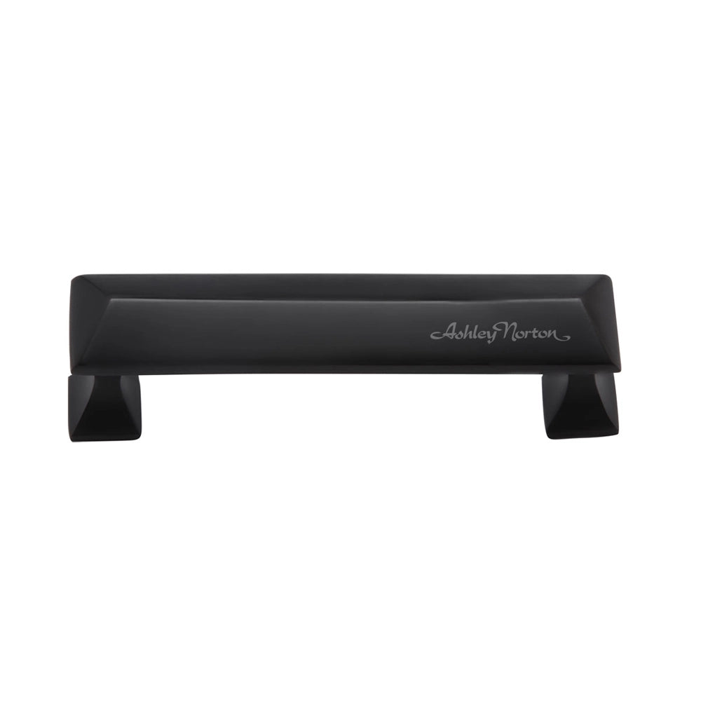 8-5/8''  Pyramid Cabinet Pull, Flat Black