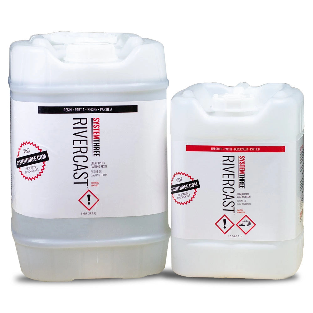 System Three RiverCast Epoxy, 7.5 Gallon Kit