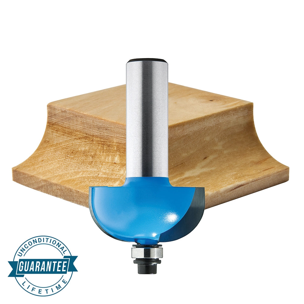 7/8'' D x 1/2'' H x 1/4'' R x 1/2'' Shank Rockler Cove Bit