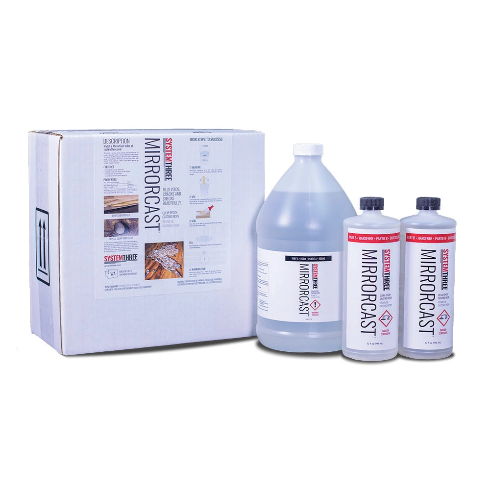System Three MirrorCast Epoxy, 1.5 Gallon Kit