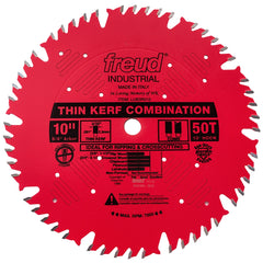 10" x 50T Freud Industrial Thin Kerf Multi-Purpose Blade (LU83R010)