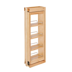 6 in. Wall Filler Pull-Out with Adjustable Shelves - 30 in. Height