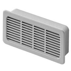 Black Rectangular Vent Grill, Fits 2'' x 4'' Opening