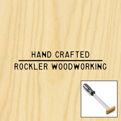 Two-Line Center Line Branding Iron, Torch-Heated Handle
