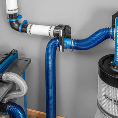 Dust Right 4'' Dust Collection Manifold Extension Base