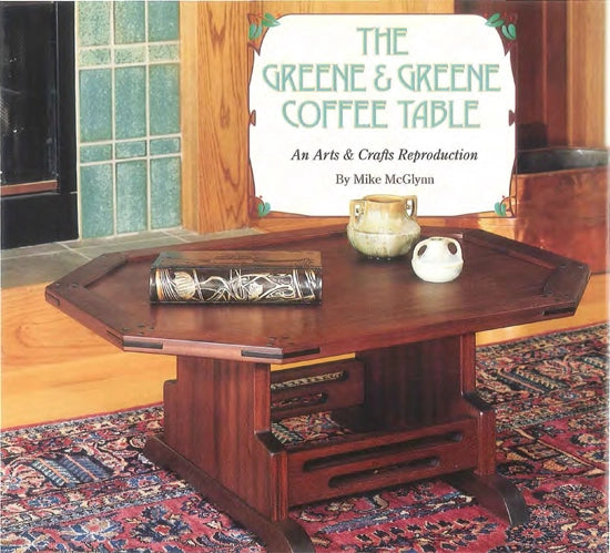 Greene & Greene Coffee Table Downloadable Plan