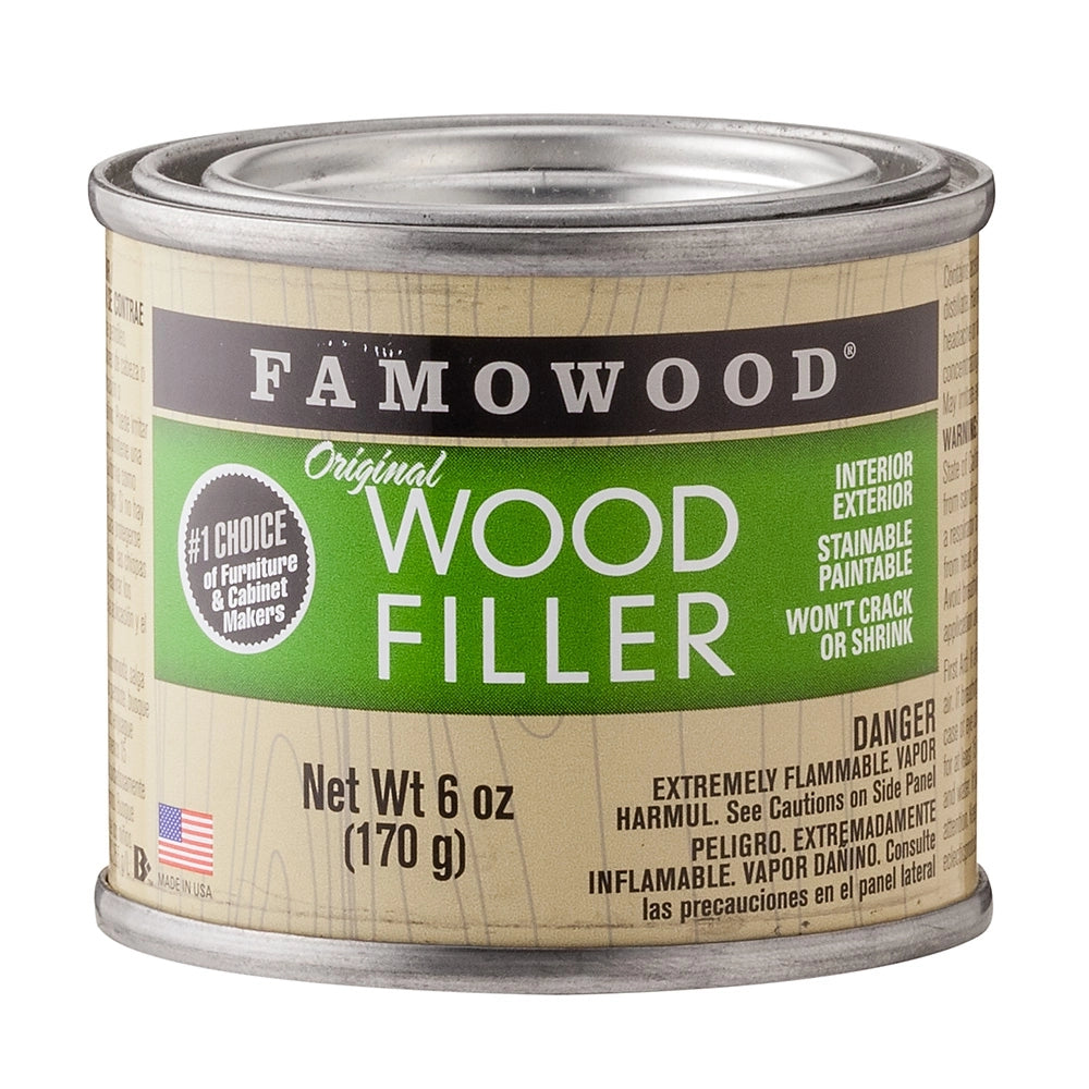 Birch Famowood Wood Filler, 6 oz