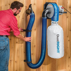 Dust Right® 4'' Hose & Handle Docking Port Kit