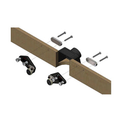 JessEm Mounting Brackets for Clear-Cut Stock Guides On A Shop Made Fence