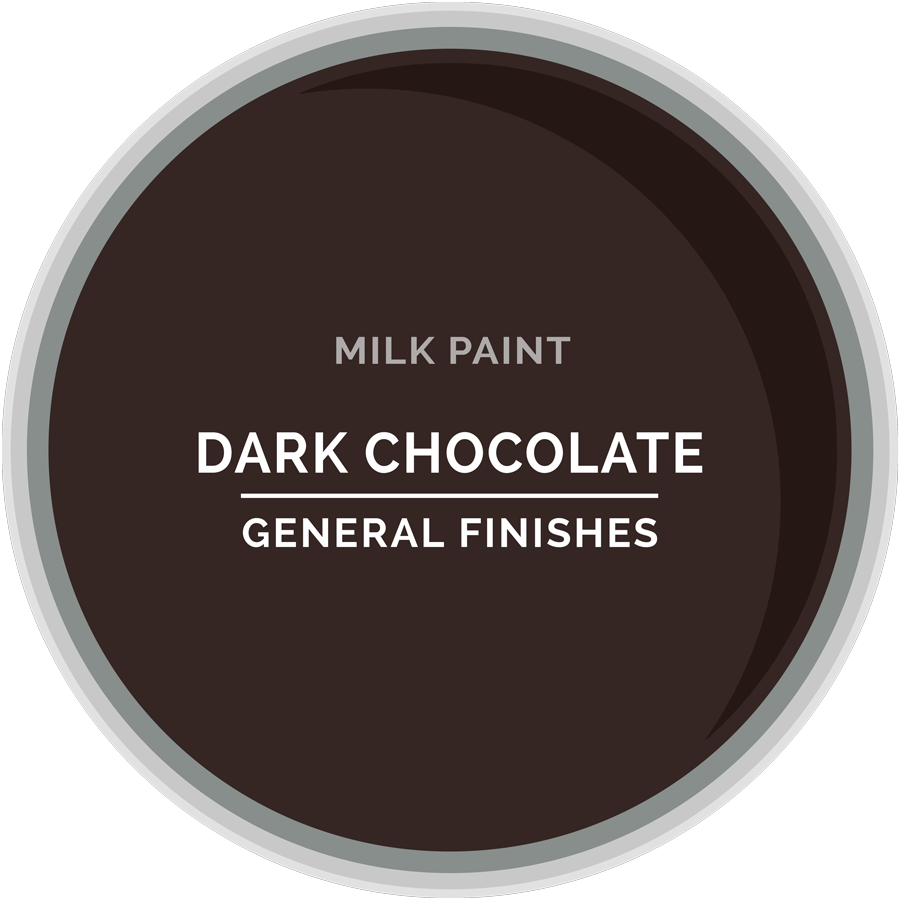 General Finishes Dark Chocolate Milk Paint, Pint