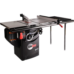 SawStop Professional 3HP Cabinet Saw with 36” Standard T-GlideRip Fence, Rails & Extension Table