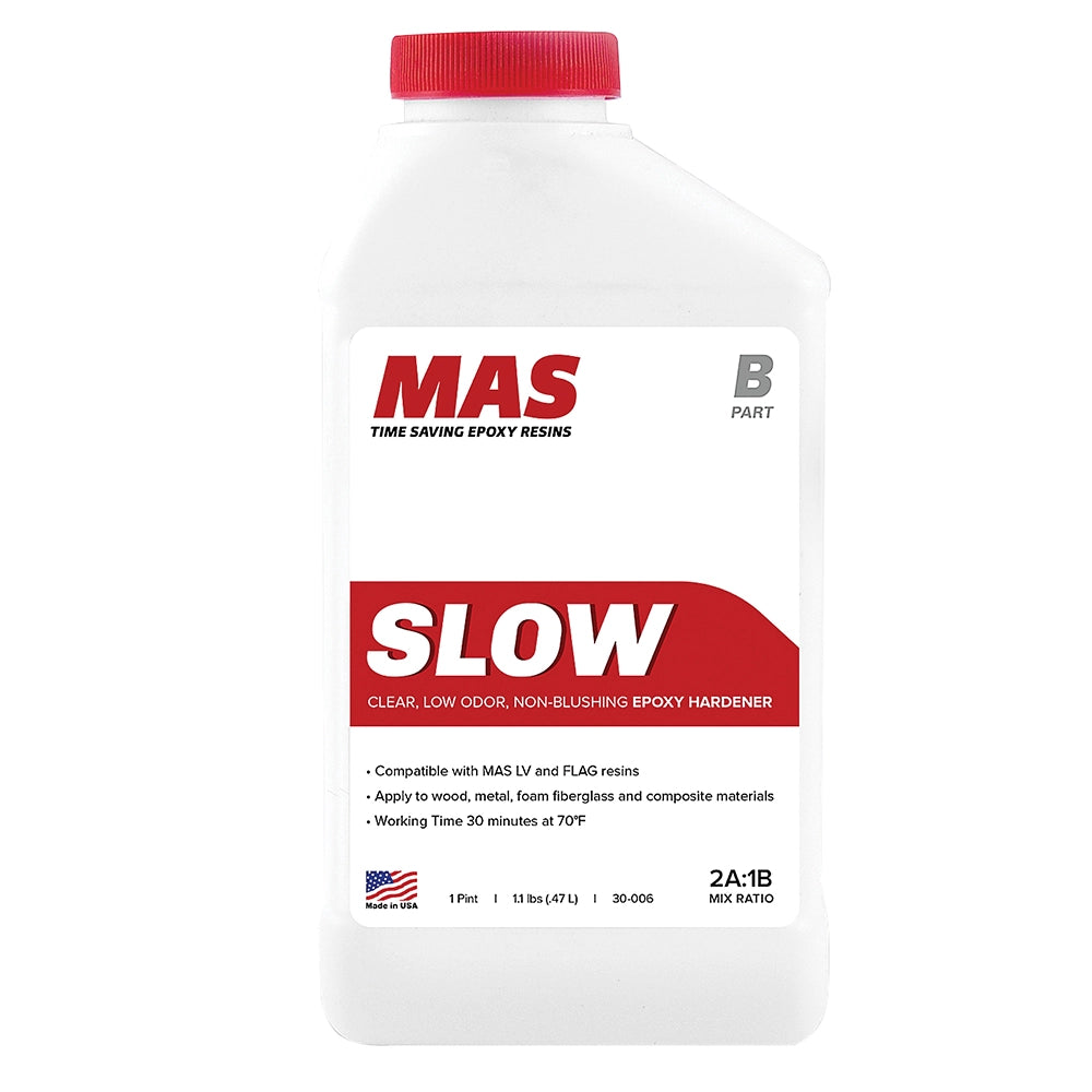 MAS Non-Blushing Hardener, Pint, Slow