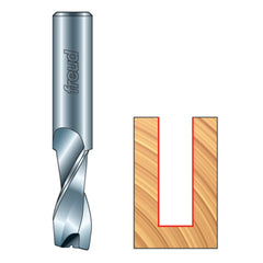 5/16" D x 1" H x 1/2" Shank Freud #75-104 Carbide Up-Spiral Bit