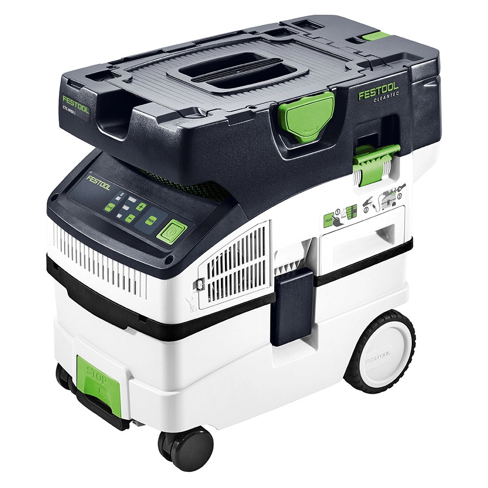 Festool Cordless Mobile Dust Extractor CTC MIDI I HEPA-Basic CLEANTEC (577069)
