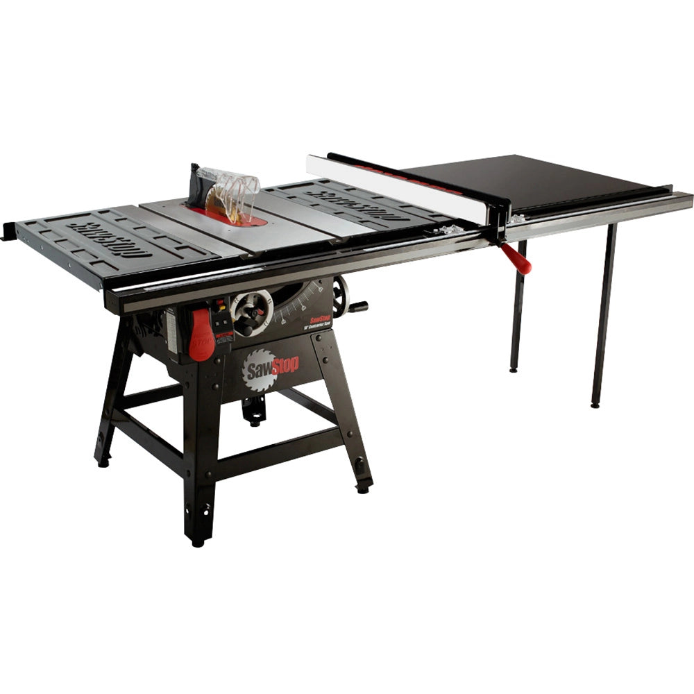 SawStop Contractor Table Saw w/52'' Rails, Extension Table and T-Glide Fence