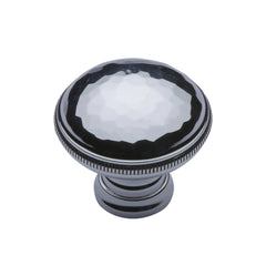 1-1/4''  Hammered Cabinet Knob, Polished Chrome