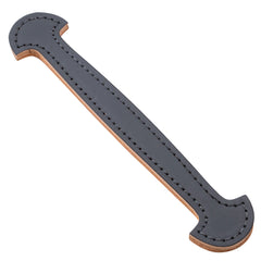 Black Leather Handles, 1-1/8"W x 10" nominal length