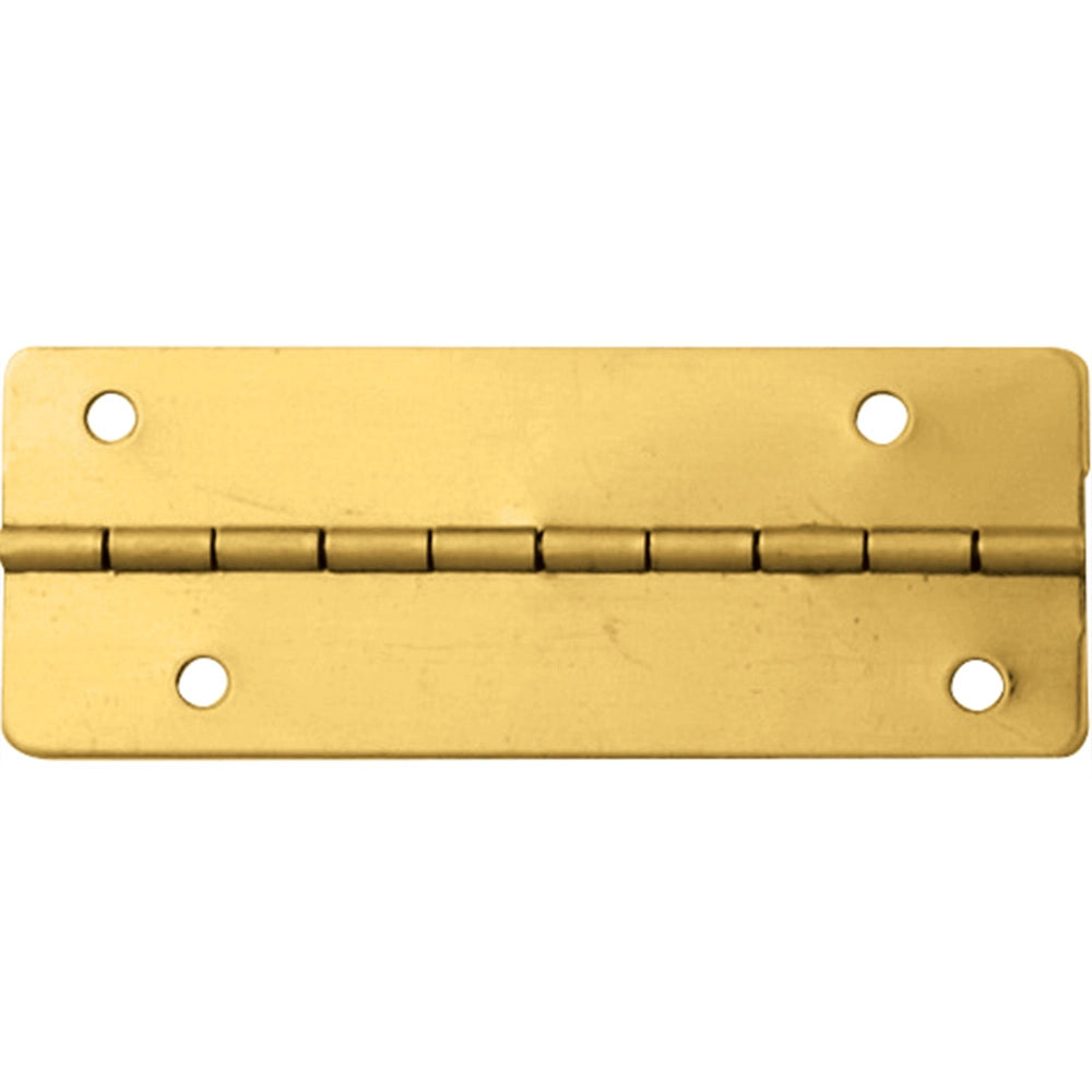 Brass-Plated Small-Box Fastener Hinges 2"L x 3/4"W