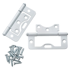 3" Non-Mortise Butt Hinges - Satin Nickel