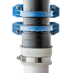 Dust Right Schedule 40 PVC Adapter, 2'' PVC to 2-1/2'' Fitting