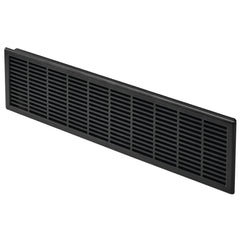 White Rectangular Vent Grill, Fits 2-3/8'' x 8-5/8'' Opening