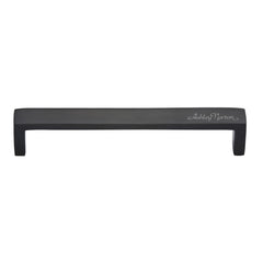 4-3/8''  Wide Modern Cabinet Pull, Flat Black