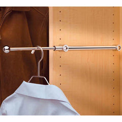 Designer Valet Rod, Chrome, Metal (CVR-14-CR)