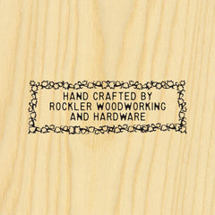 Three-Line Leaf Branding Iron, Head Only (for Torch-Heated Handle)