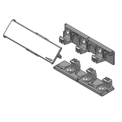 Striplox 4'' Right Angle Connectors (90D 98), White, 2-Pack