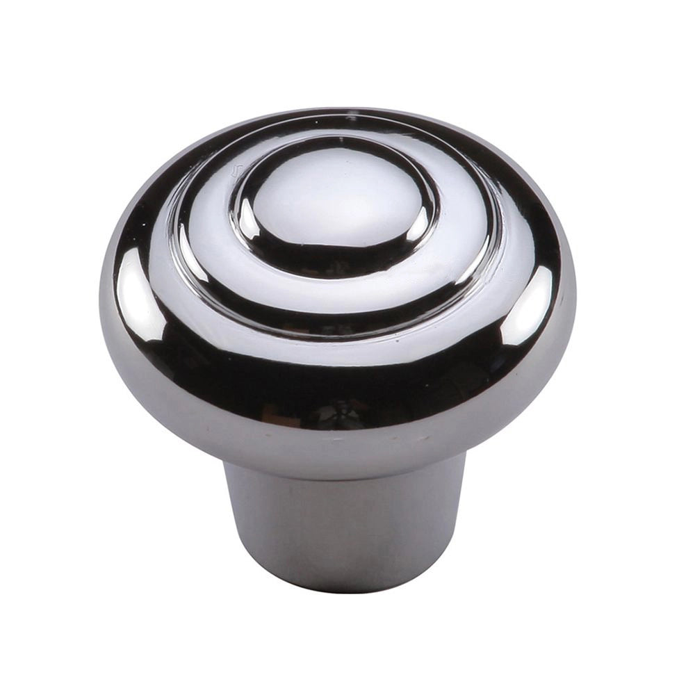1-1/4''  Beaded Cabinet Knob, Polished Chrome