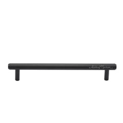 5-1/4''  Basel Knurled Cabinet Pull, Dark  Oil-Rubbed
