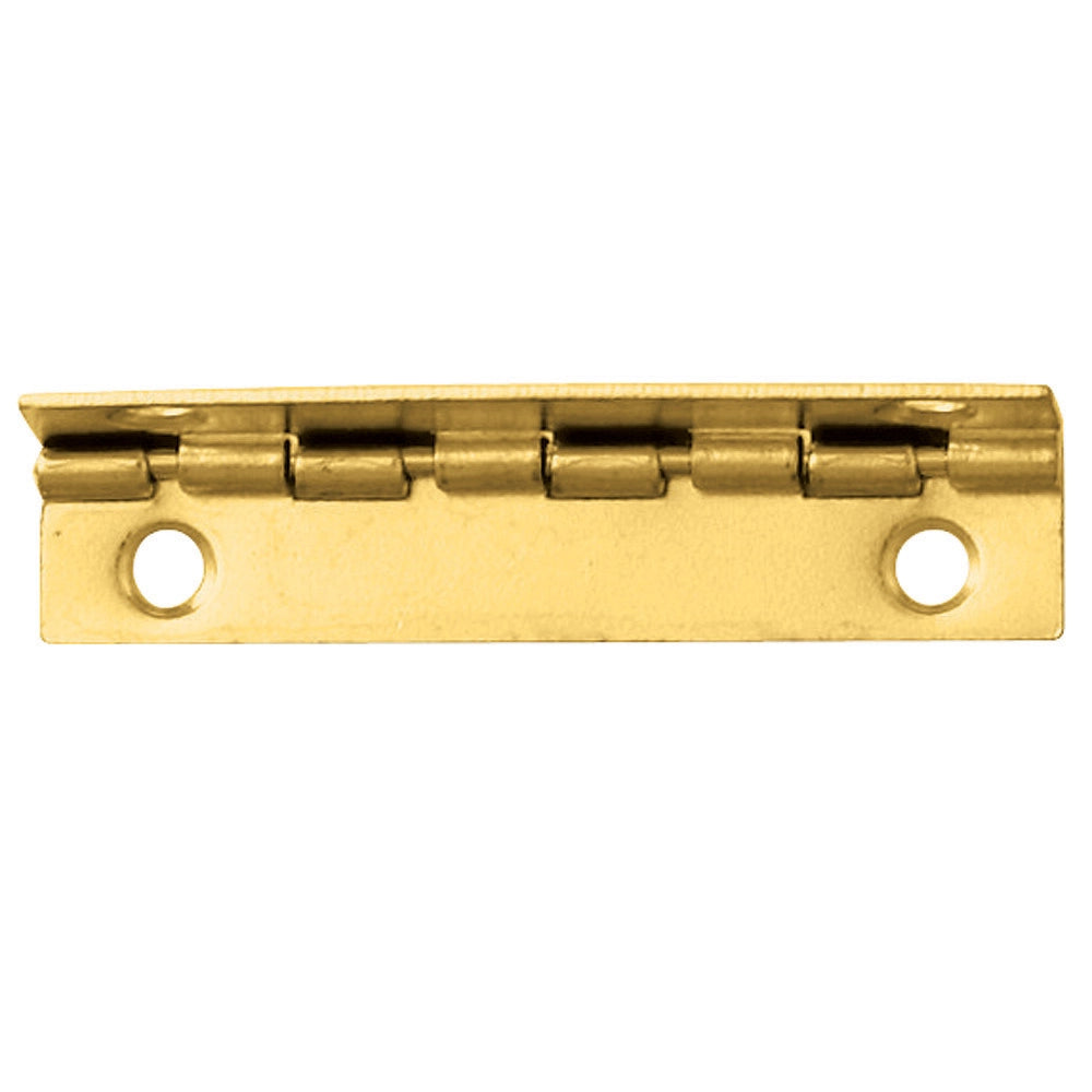 Brass-Plated Small Box Stop Hinge