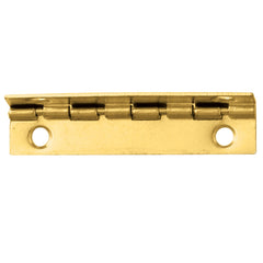 Brass-Plated Small Box Stop Hinge