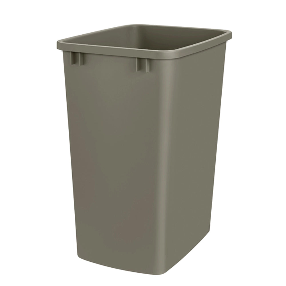 35 Quart Waste Container Only - Champagne
