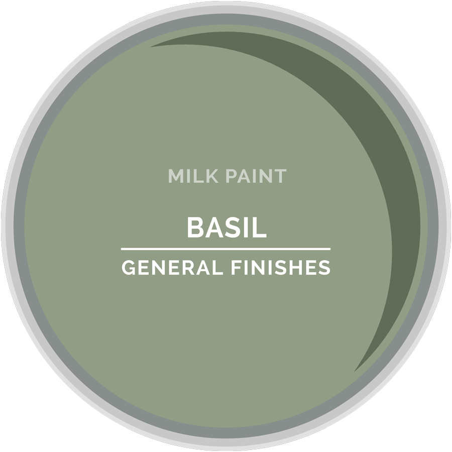 General Finishes Milk Paint, Basil, Pint