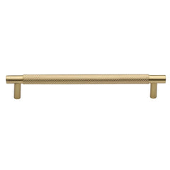 7''  Bern Knurled Cabinet Pull, Dark  Oil-Rubbed