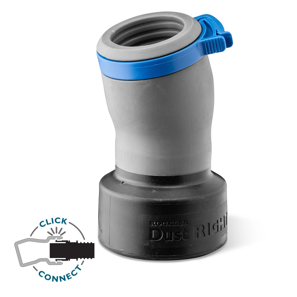 Dust Right Click-Connect FlexiPort, 1-1/4'' ID