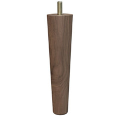 6'' Tapered Turned Leg with Semi-Gloss Finish, Hard Maple