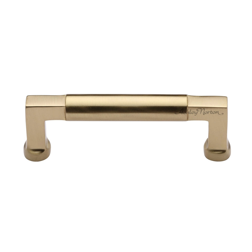 8-5/8''  Bauhaus Cabinet Pull, Satin Brass
