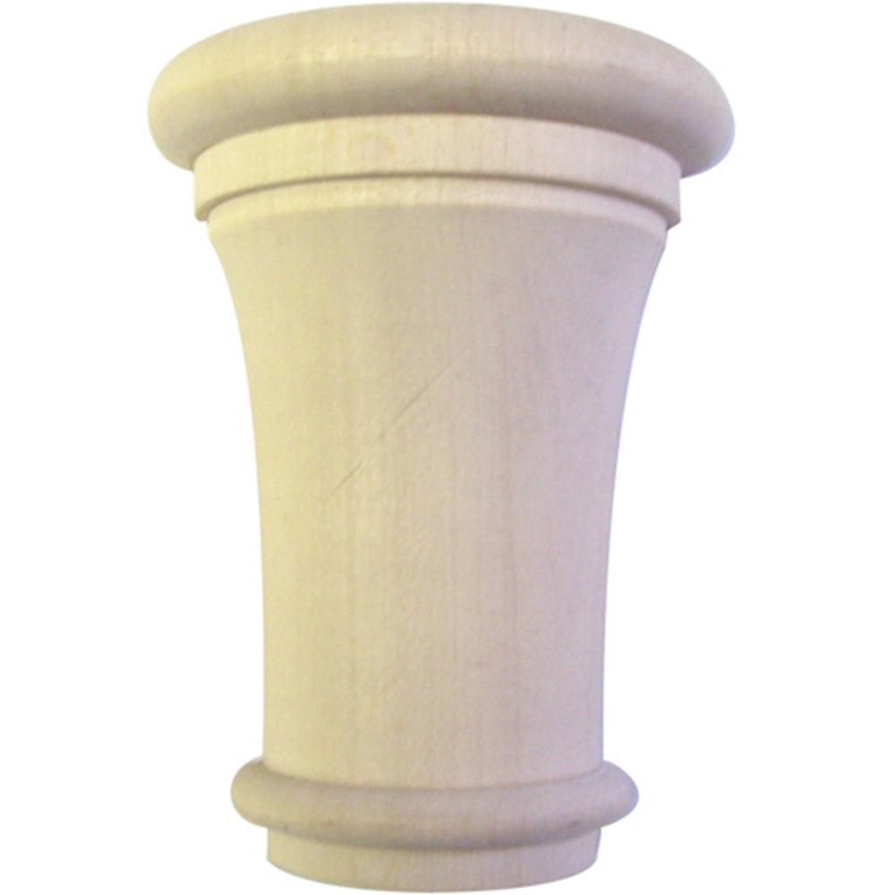 Large Maple Hand Carved Traditional Capital (2037-M)