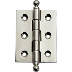 Satin Nickel Ball Tip 2" L x 1-1/2" W
