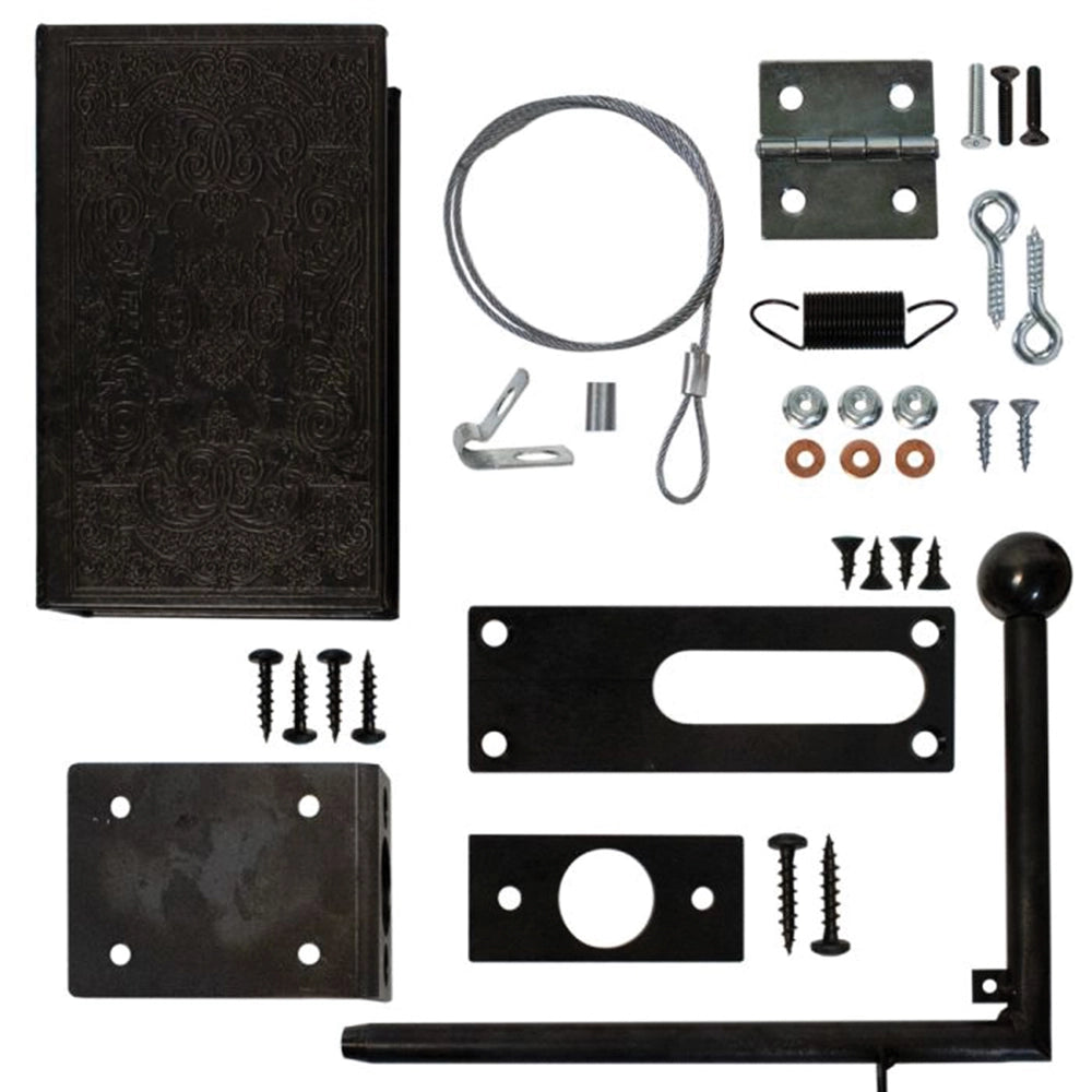Secret Book Latch for Invisidoor™ Pivot Bookcase Hinge Kit