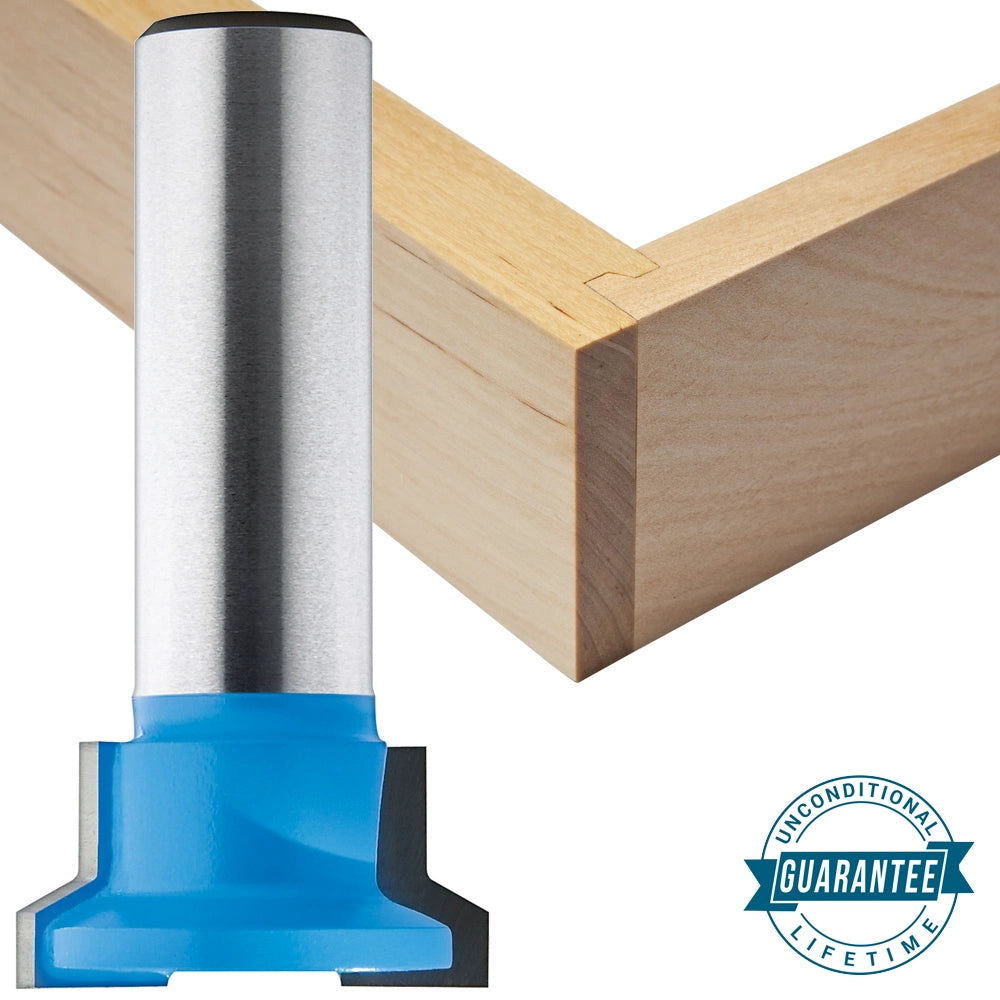 Rockler Drawer Lock Router Bit - 1" Dia x 1/2" H x 1/2" Shank