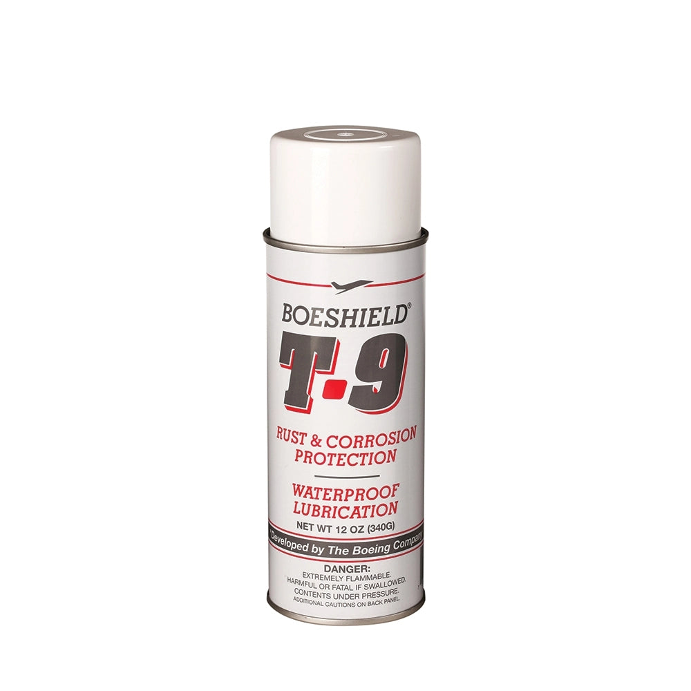 Boeshield T-9 Rust and Corrosion Protection/Waterproof Lubrication, 12 oz. Aerosol