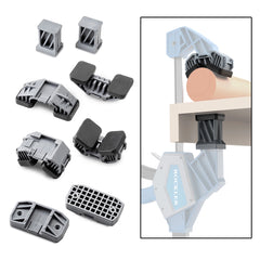 Specialty Jaw Attachment Set for Rockler Heavy-Duty Spring-Loaded and One-Handed Bar Clamps