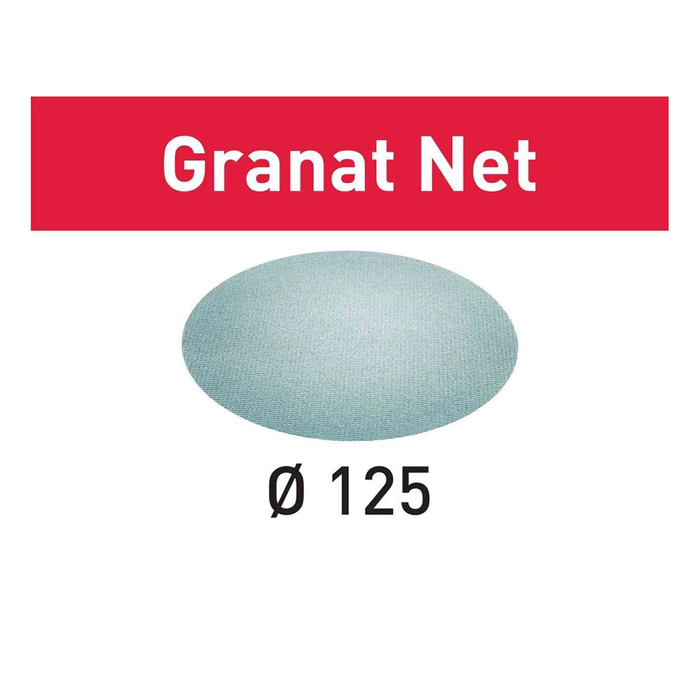 100-Grit 5'' Festool Granat NET D125 Abrasive Discs, 50-Pack (203295)