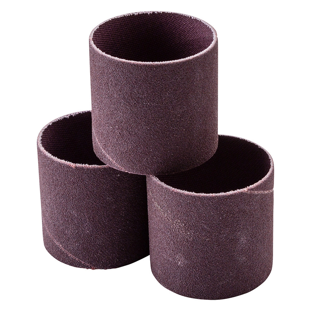 Sanding Sleeve 1-1/2" X 1-1/2" 50 Grit, 3-Pack