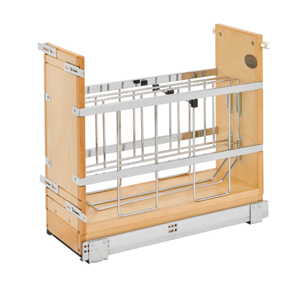Base Cabinet Pullout Tray Divider/Foil Holder with Blumotion Soft-Close - 8 in.