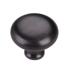 1-1/2''  Round Cabinet Knob, Dark  Oil-Rubbed