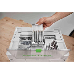 Festool Centrotec Drill Bit/Driver Bit Set BKS SYS3 D3-8 K CE/W (577395)